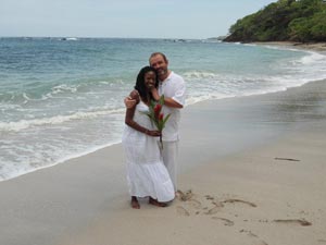 Wedding ceremony on the beach