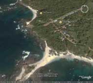 Satellite view of Tree Tops location