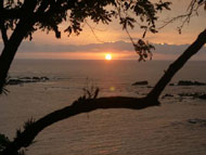 Tree Tops Bed and Breakfast Terrace Pacific Ocean Sunset View - near Ostional and Nosara, Costa Rica